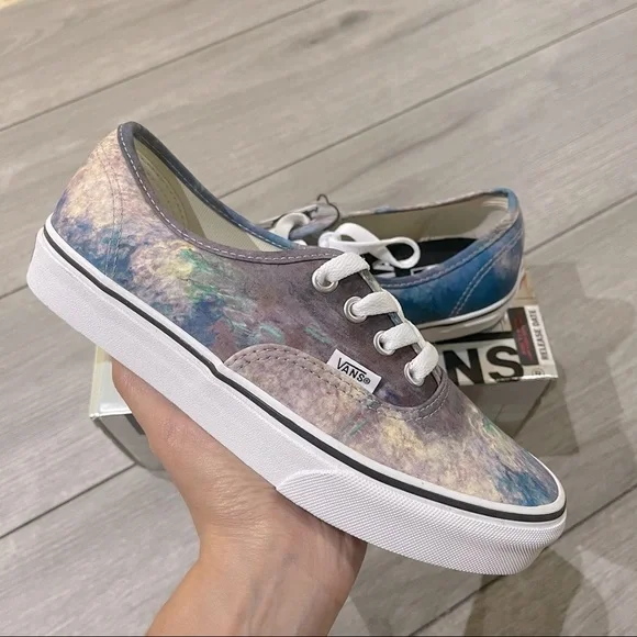 Vans Moma x Authentic Claude Monet Water Lilies - Picture 2 of 7
